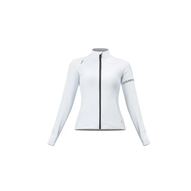 2021 New!!! Women's Long Sleeve Surfing Diving Shirts Quick Dry Zipper front Sizes S - XL