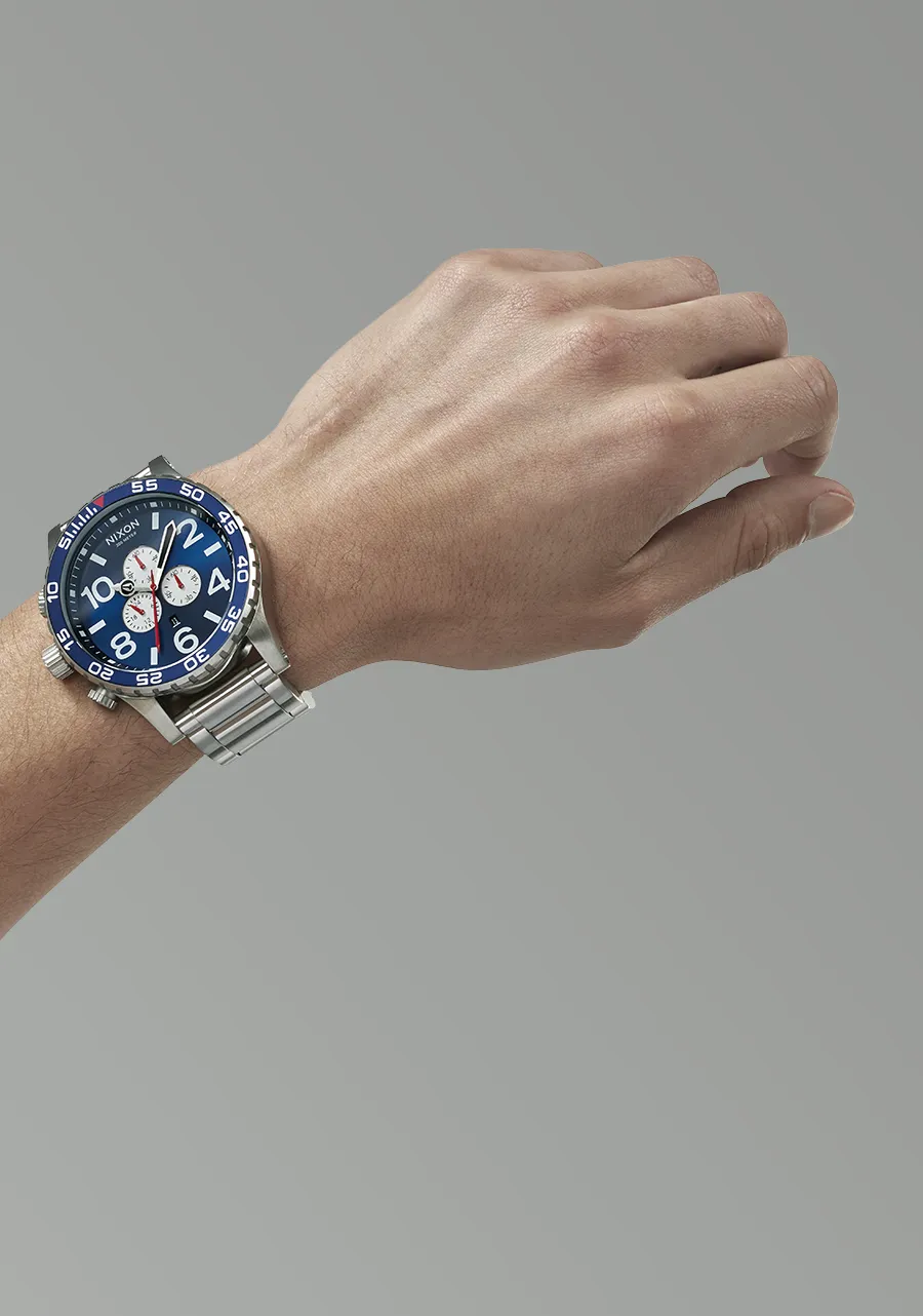 51-30 Chrono WSL - Navy Sunray / Silver