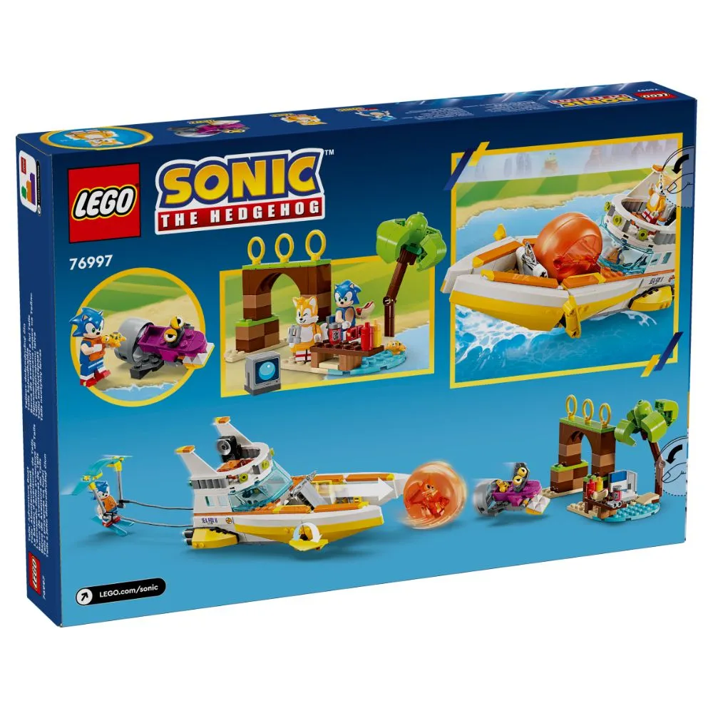 76997 LEGO SONIC Tails' Adventure Boat