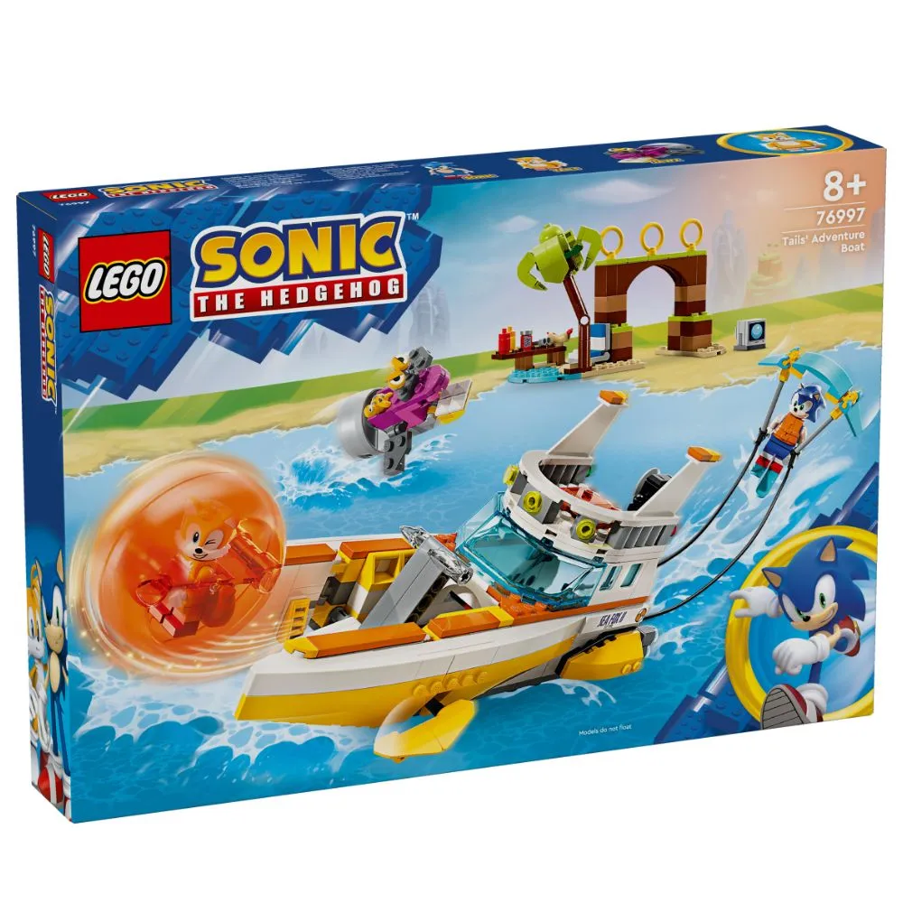 76997 LEGO SONIC Tails' Adventure Boat