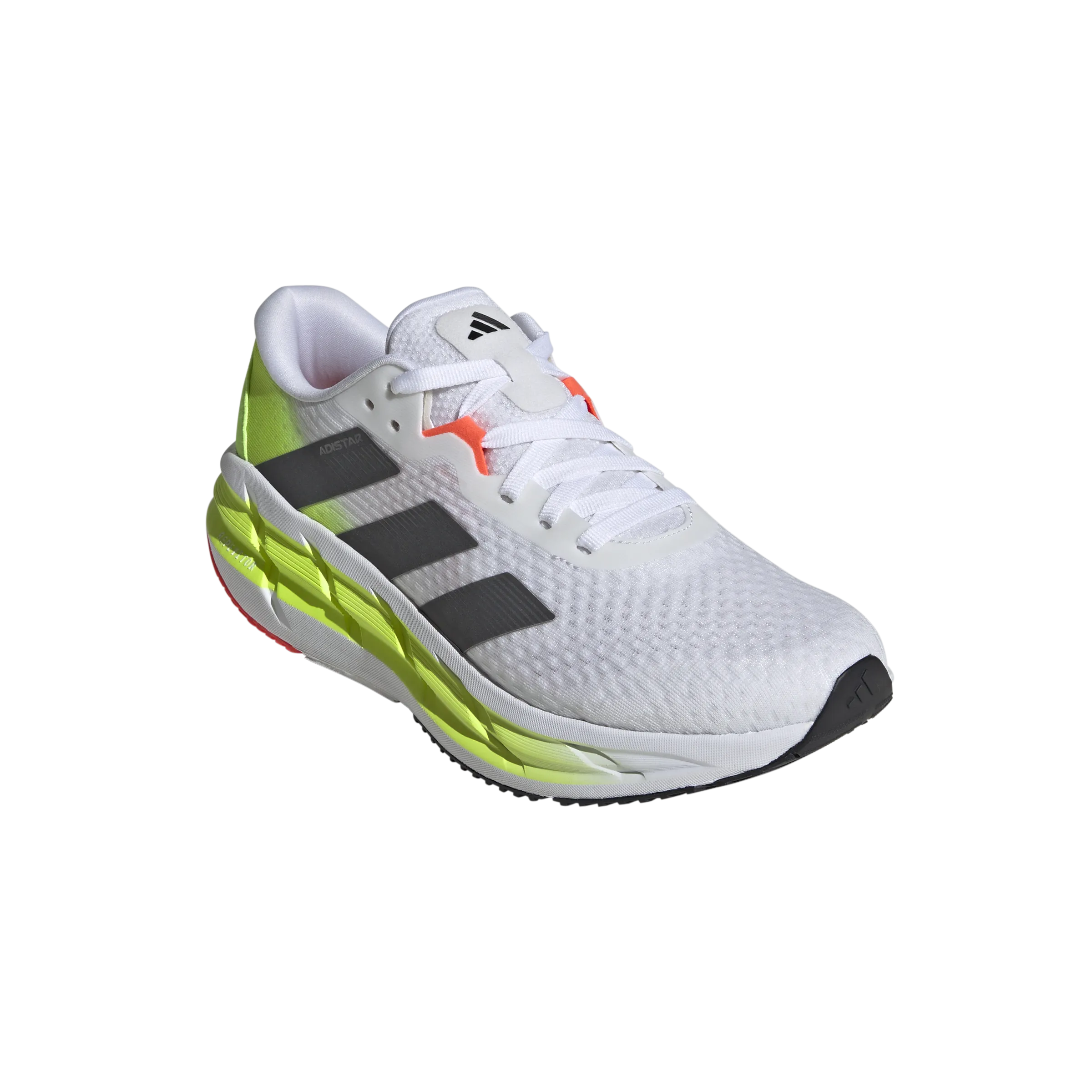 Adidas Adistar 3 Men's - Cloud White/Night Metallic/Lucid Lemon