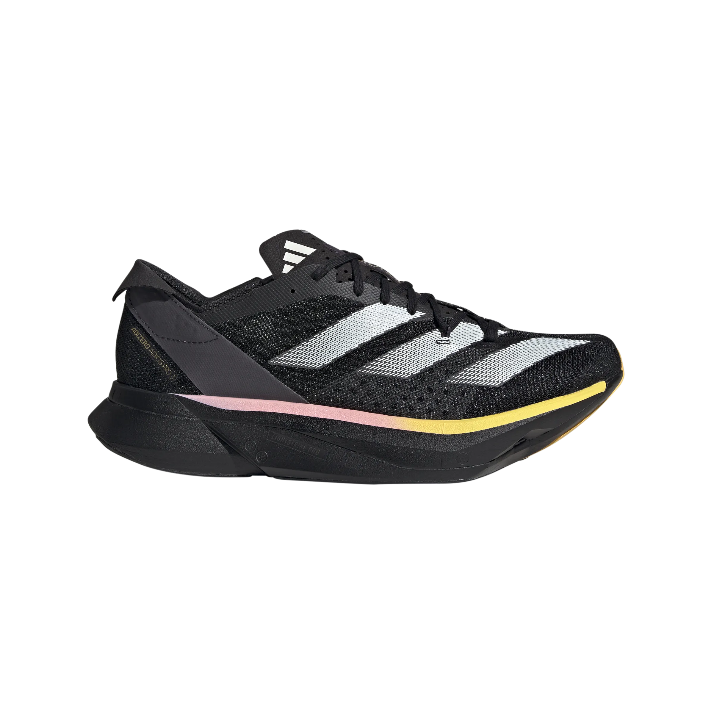 Adidas Adizero Adios Pro 3 Shoes Men's - Core Black /Zero Metalic /Spark