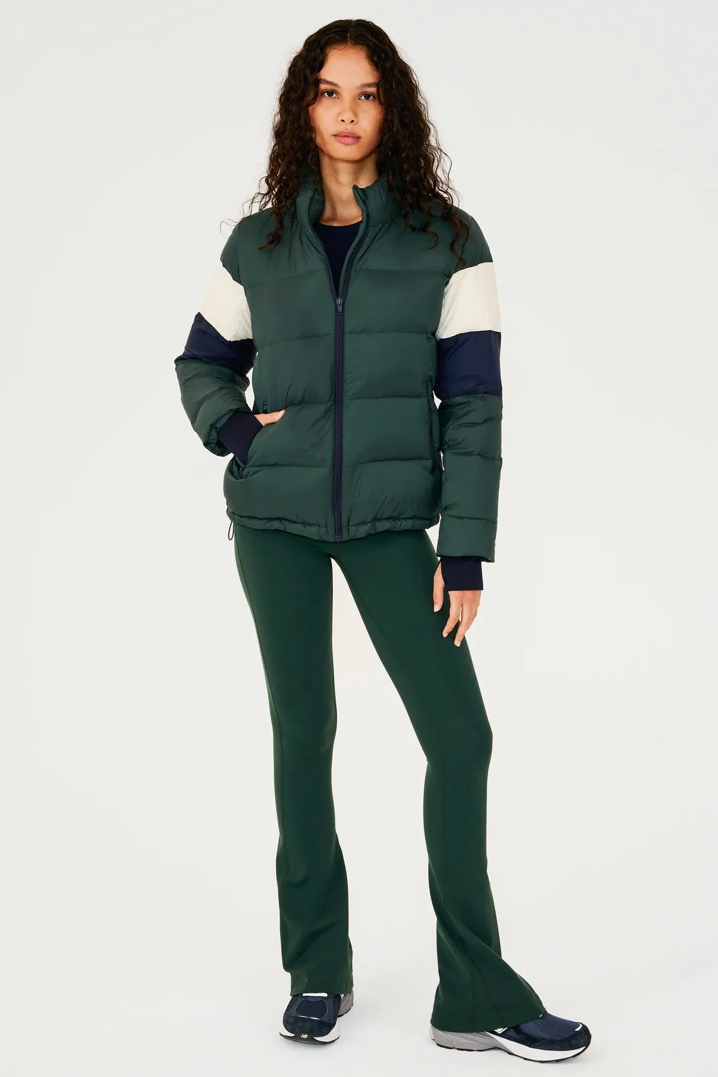 Arden Puffer Jacket: Military