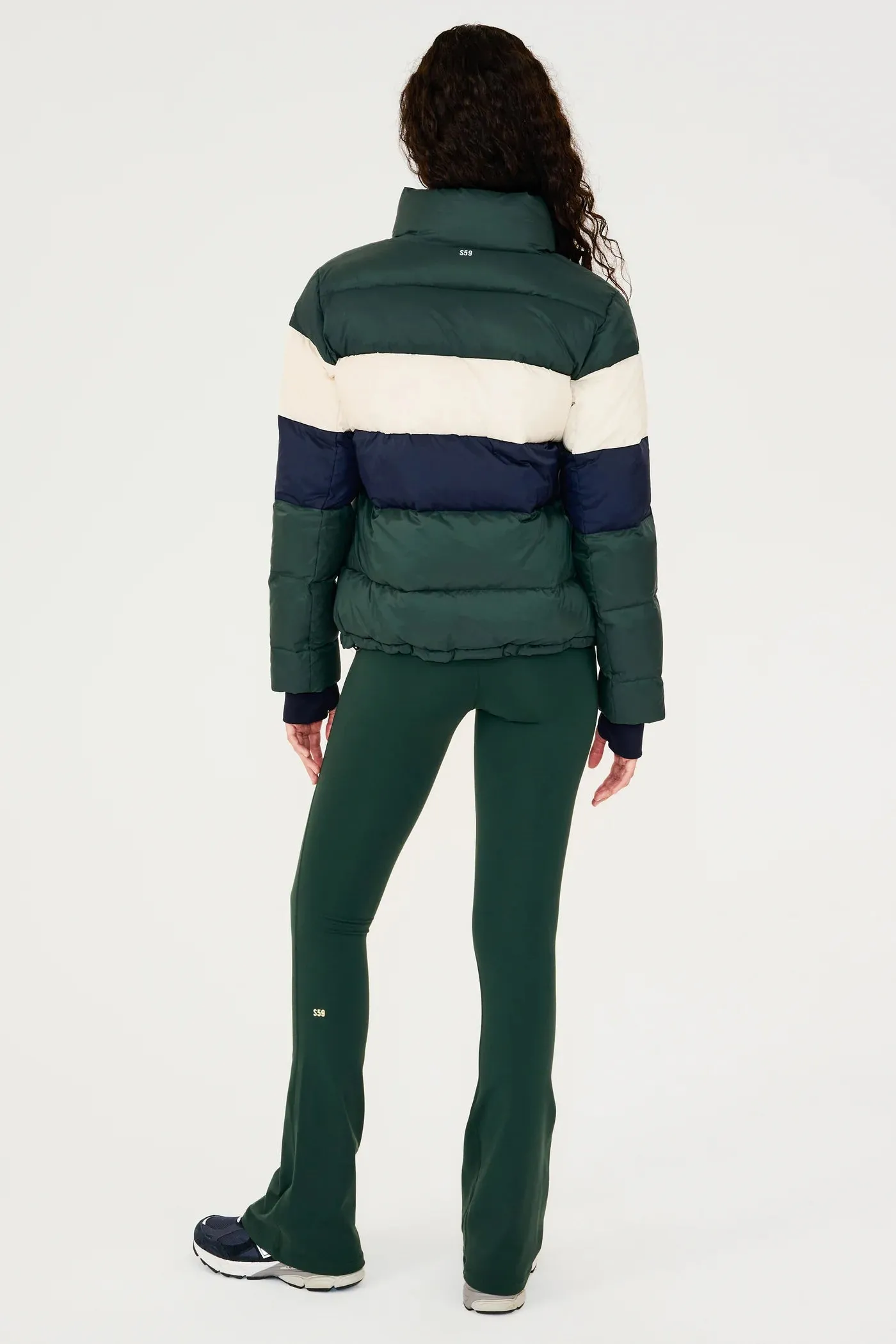 Arden Puffer Jacket: Military