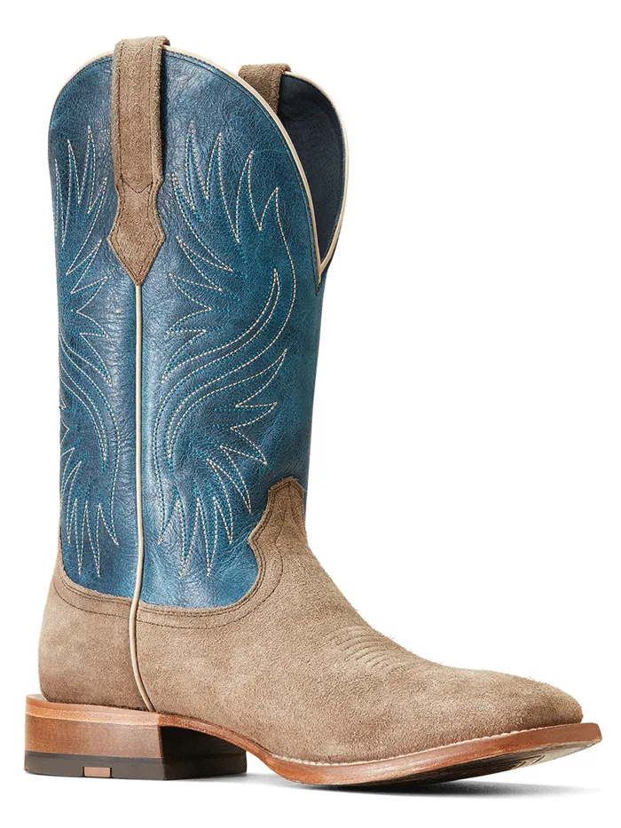 Ariat 10047071 Mens Circuit Rockridge Western Boot Smokey Roughout