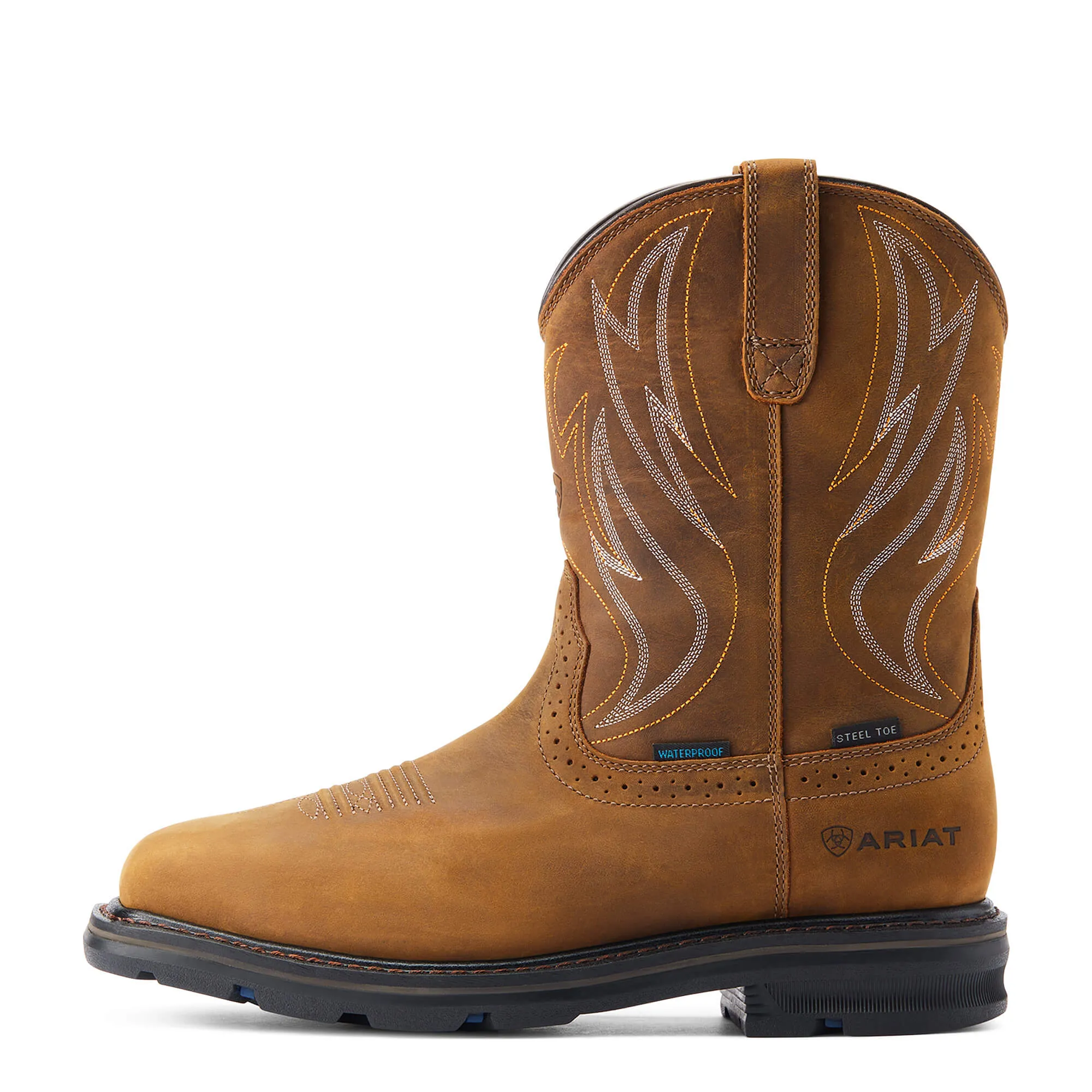 Ariat Men's Sierra Shock Shield Waterproof Steel Toe Work Boot