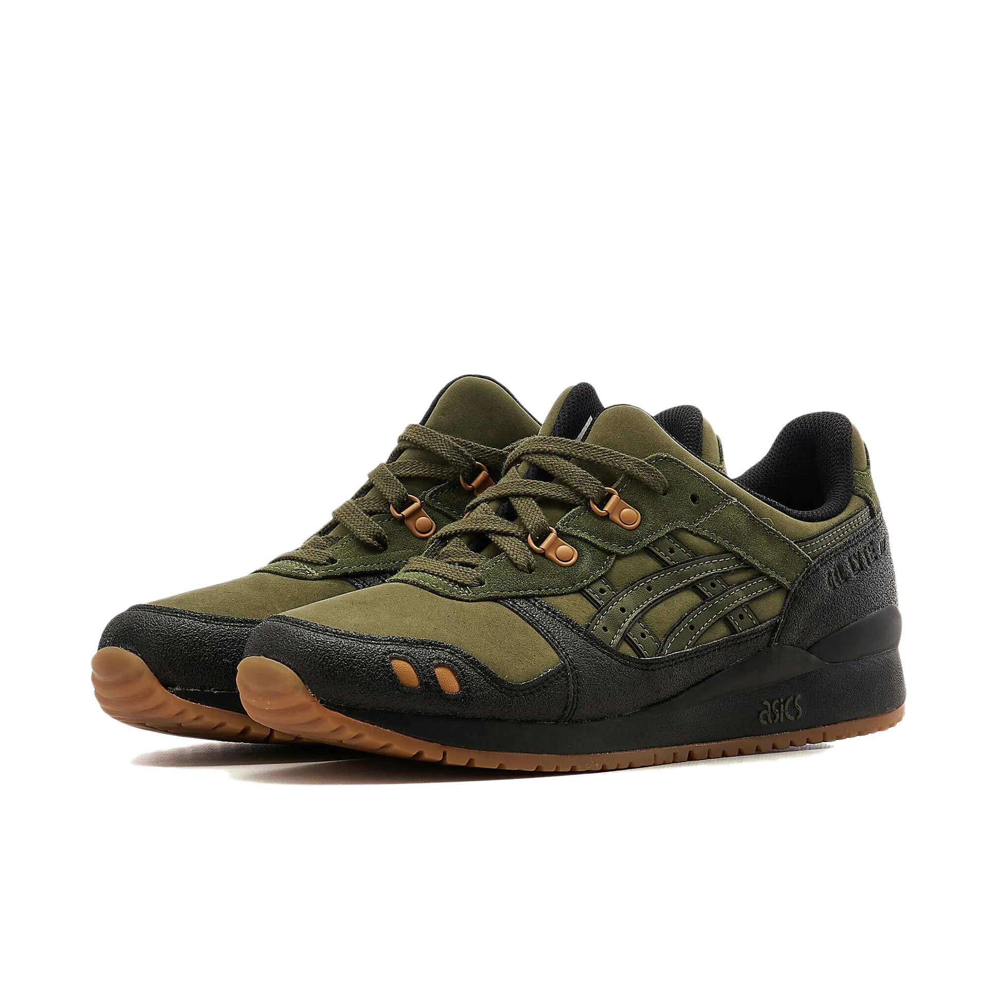 ASICS Gel-Lyte III Olive Canvas Black