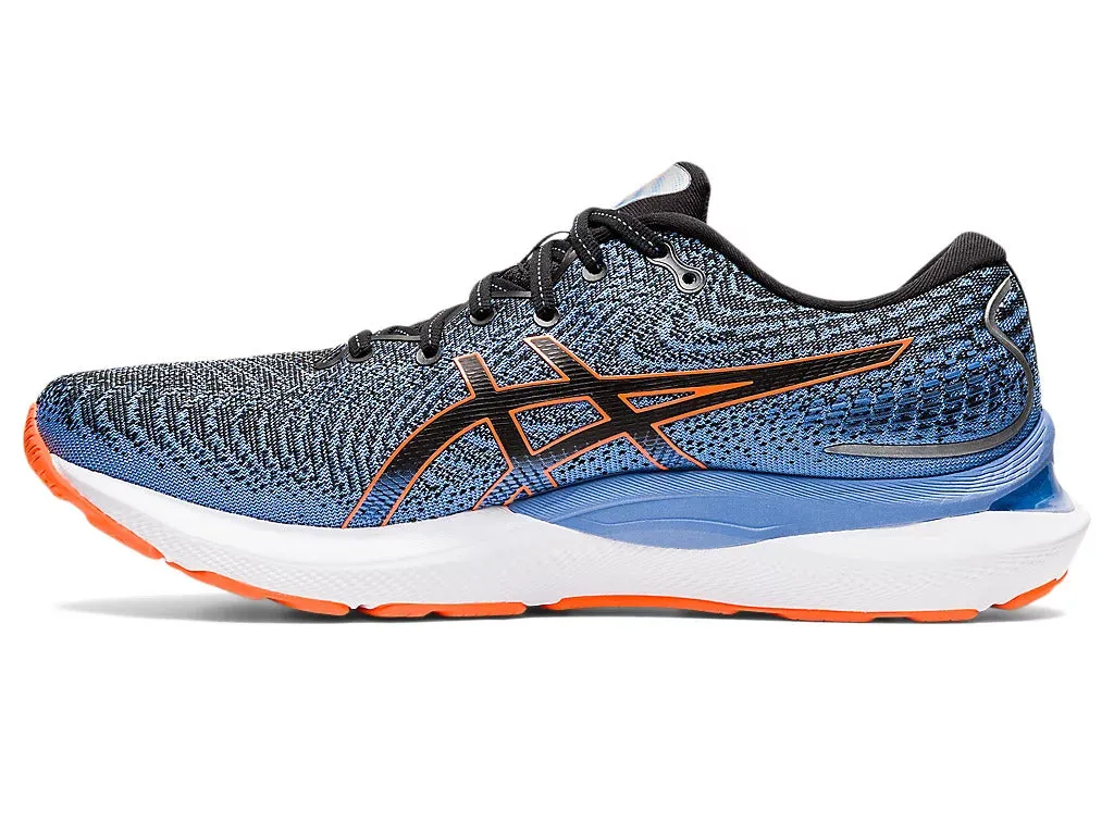 Asics Men's GEL-CUMULUS 24 - BLACK/SHOCKING ORANGE