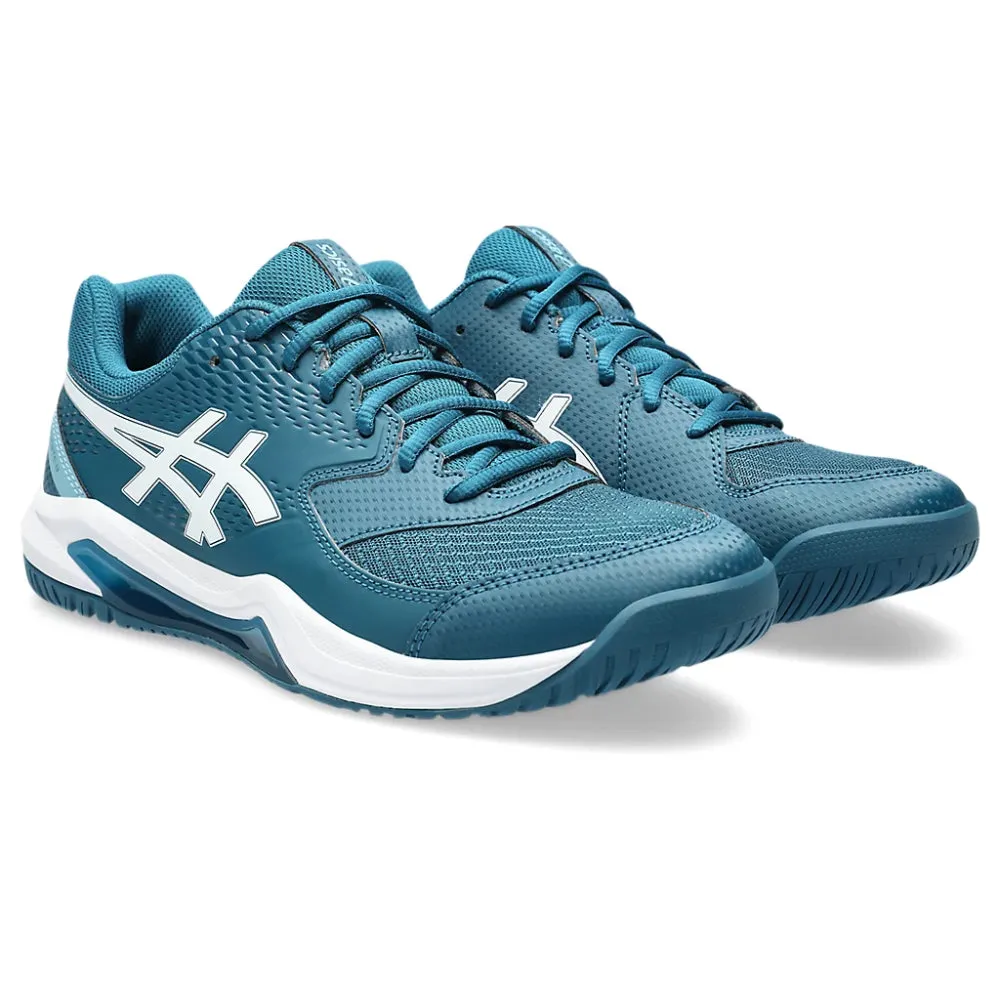 ASICS Men's Gel-Dedicate 8 Tennis Shoe (Restful Teal/White)