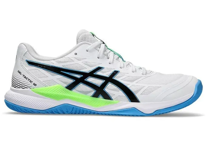 Asics Men's Gel Tactic 12 - White/Lime Burst