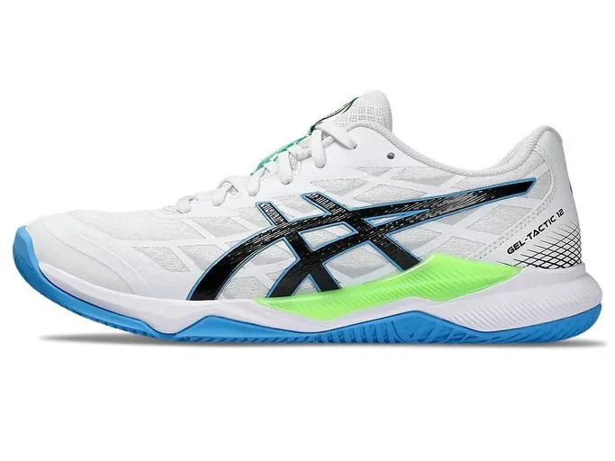 Asics Men's Gel Tactic 12 - White/Lime Burst