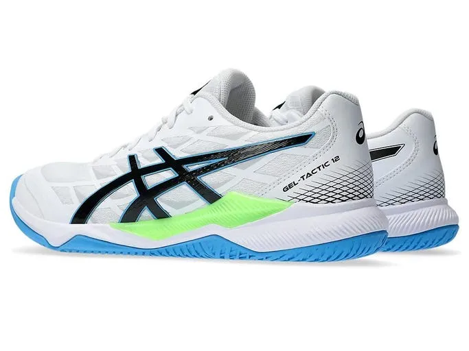 Asics Men's Gel Tactic 12 - White/Lime Burst