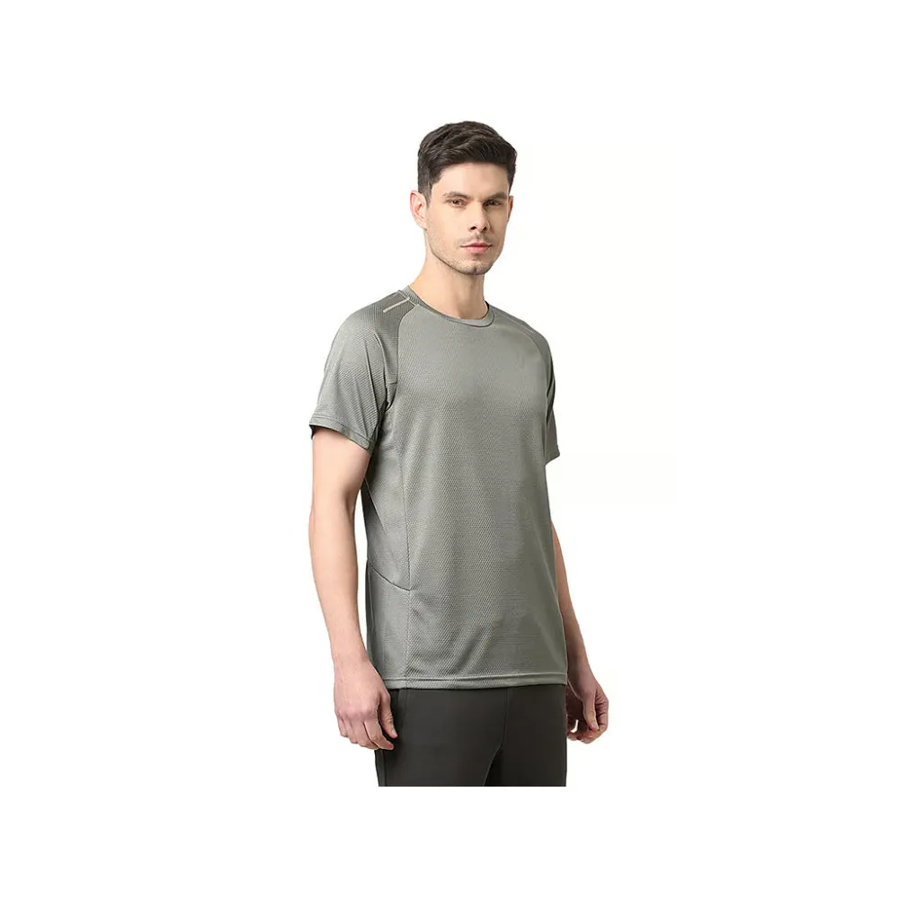 ASICS Men's Round Neck T-Shirt (Lichen Green)