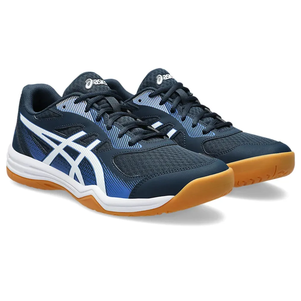 ASICS Men's Upcourt 5 Badminton Shoe (French Blue/White)