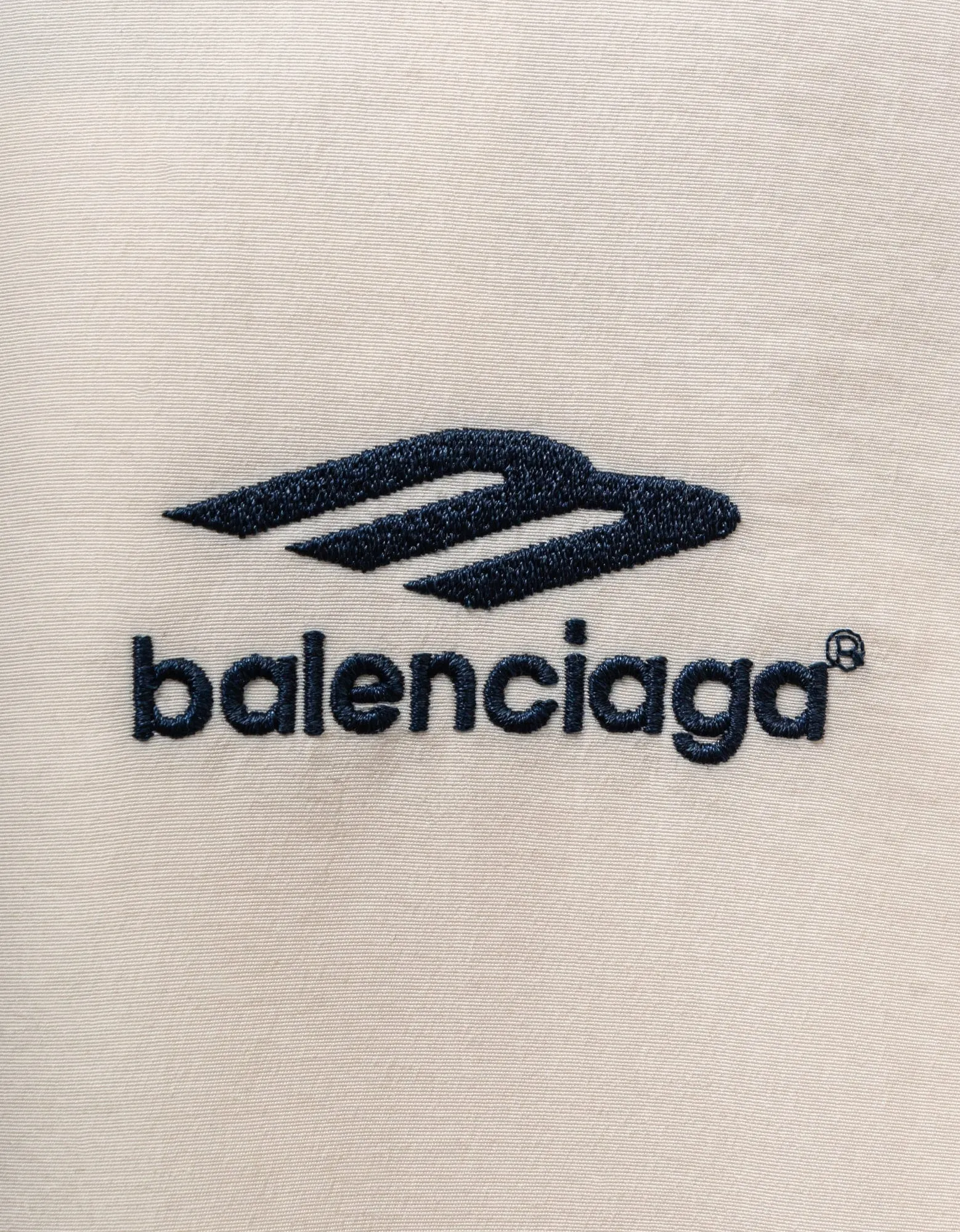 Balenciaga White 3B Sports Icon Medium Tracksuit Jacket