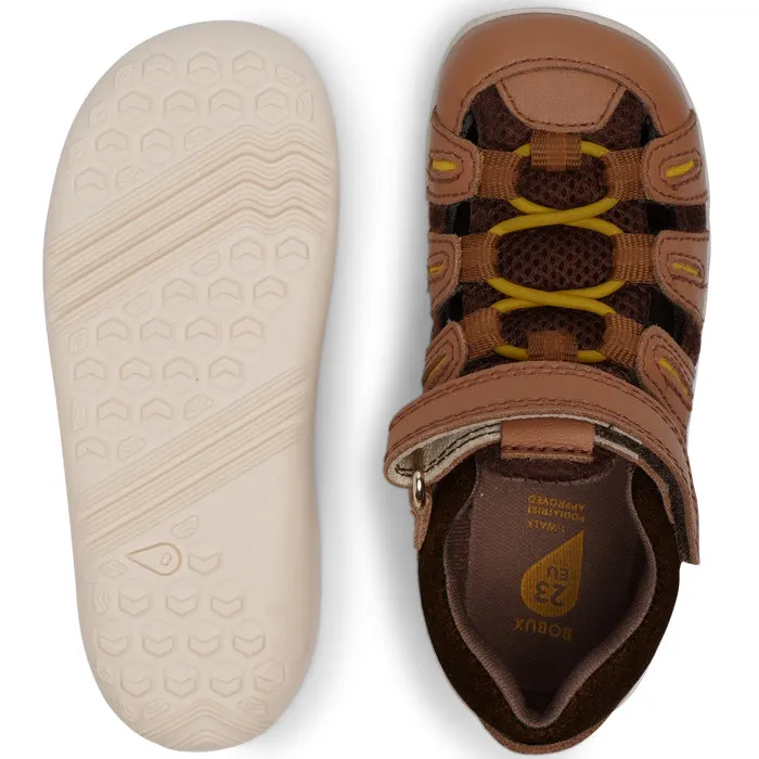 Bobux IWalk IW Summit Action Sandal Caramel Toffee 637209