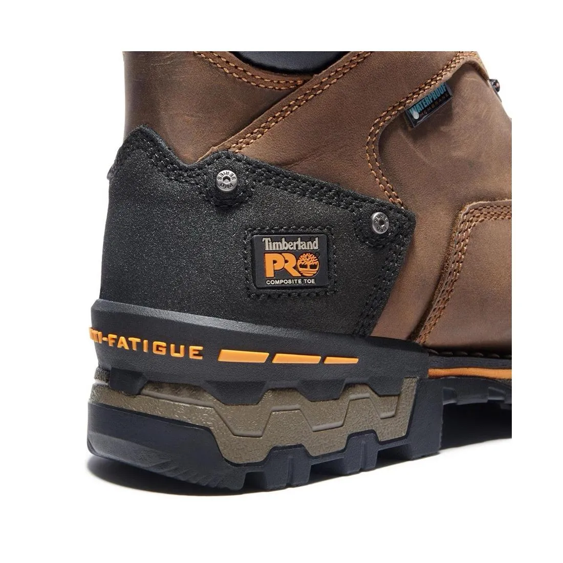 Boondock 6 Inch Composite-Toe Waterproof Work Boot Brown