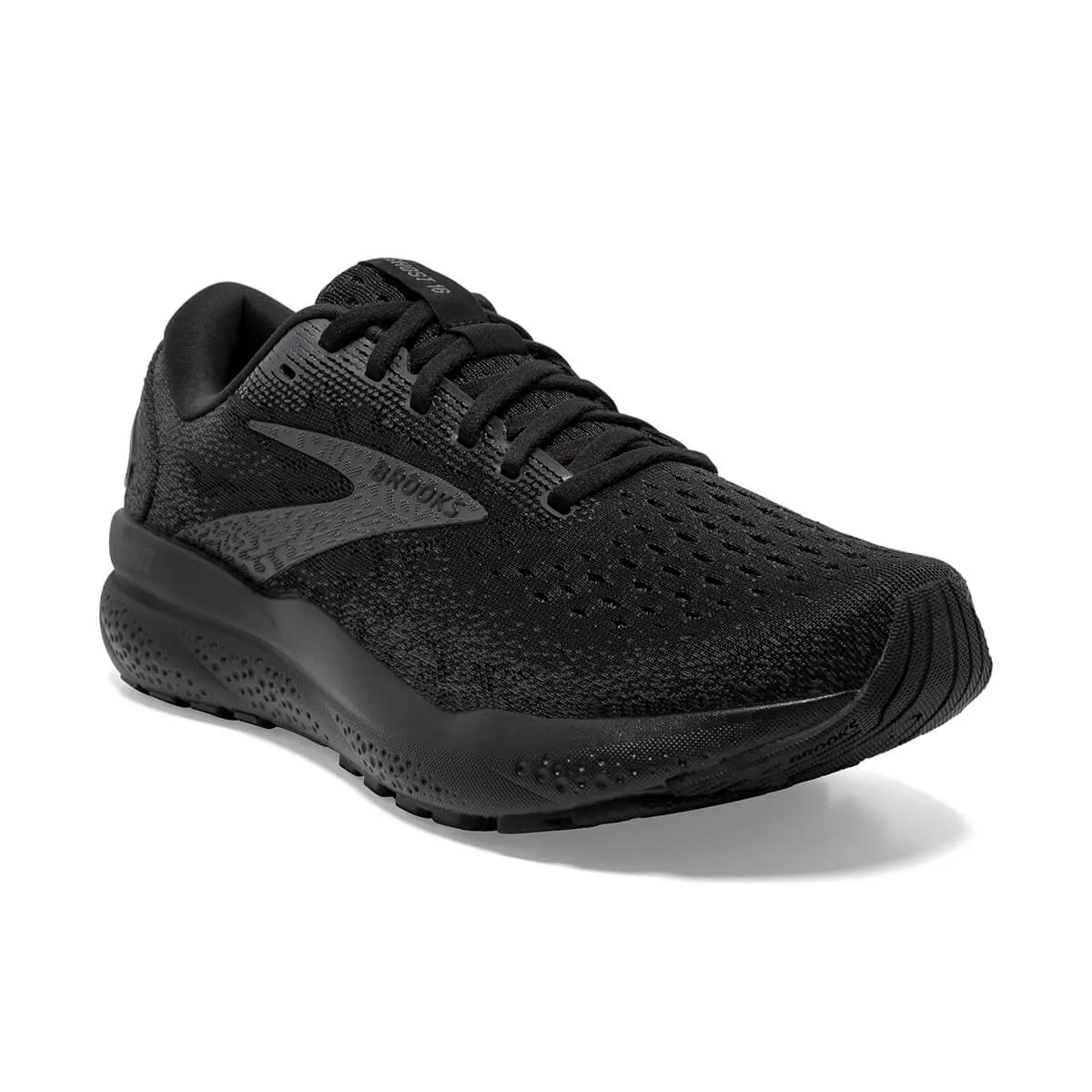 Brooks Ghost 16 Mens | Black/black/ebony