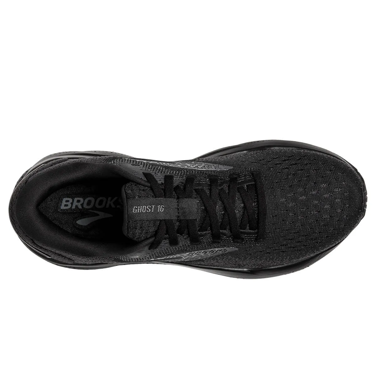 Brooks Ghost 16 Mens | Black/black/ebony