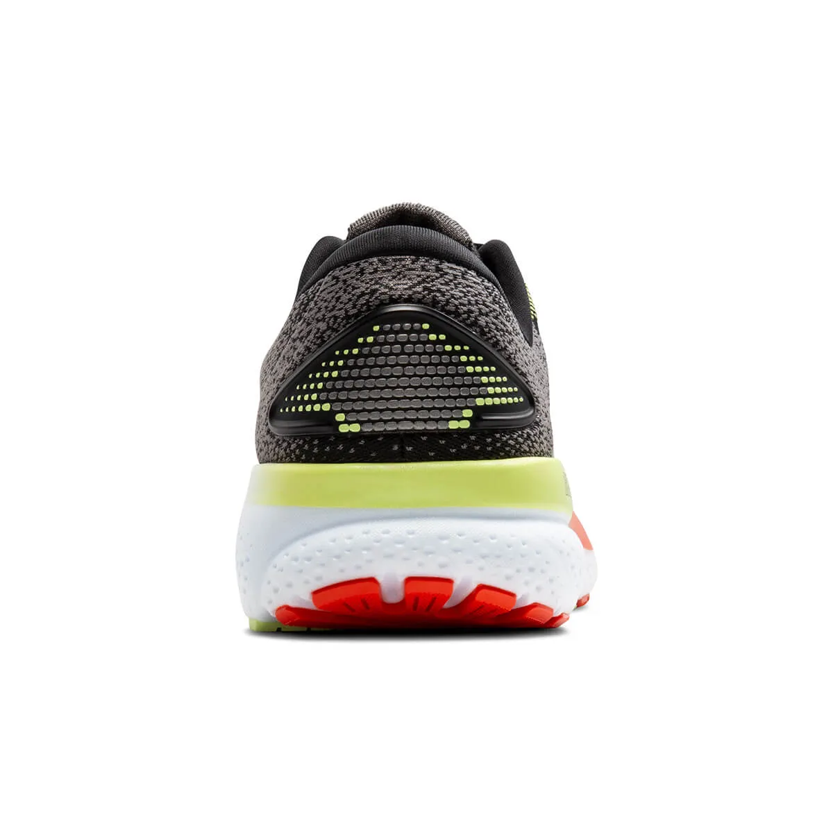 Brooks Ghost 16 Mens | Black/mandarin Red/green