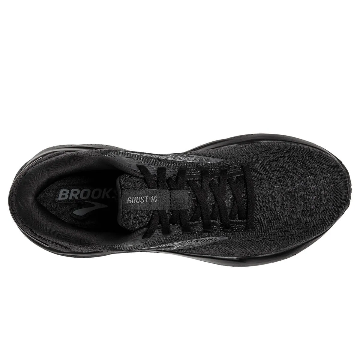 Brooks Ghost 16 Womens | Black/black/ebony