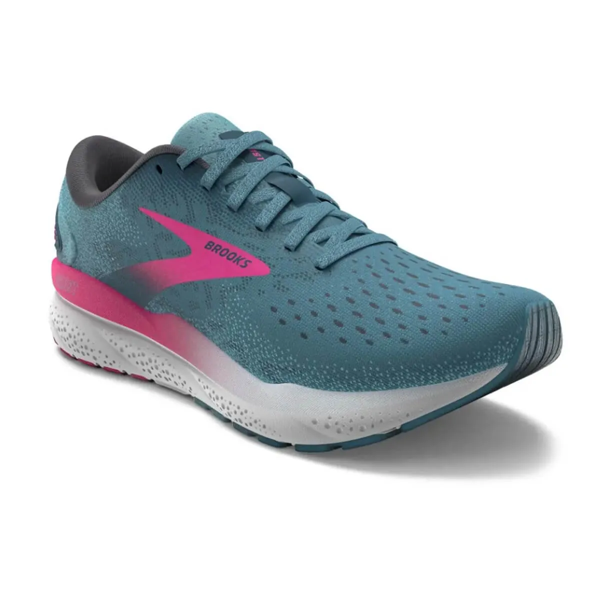 Brooks Ghost 16 Womens | Blue/pink/moroccan Blue