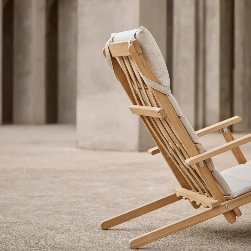 Carl Hansen Borge Mogensen Extended Deck Chair BM5565