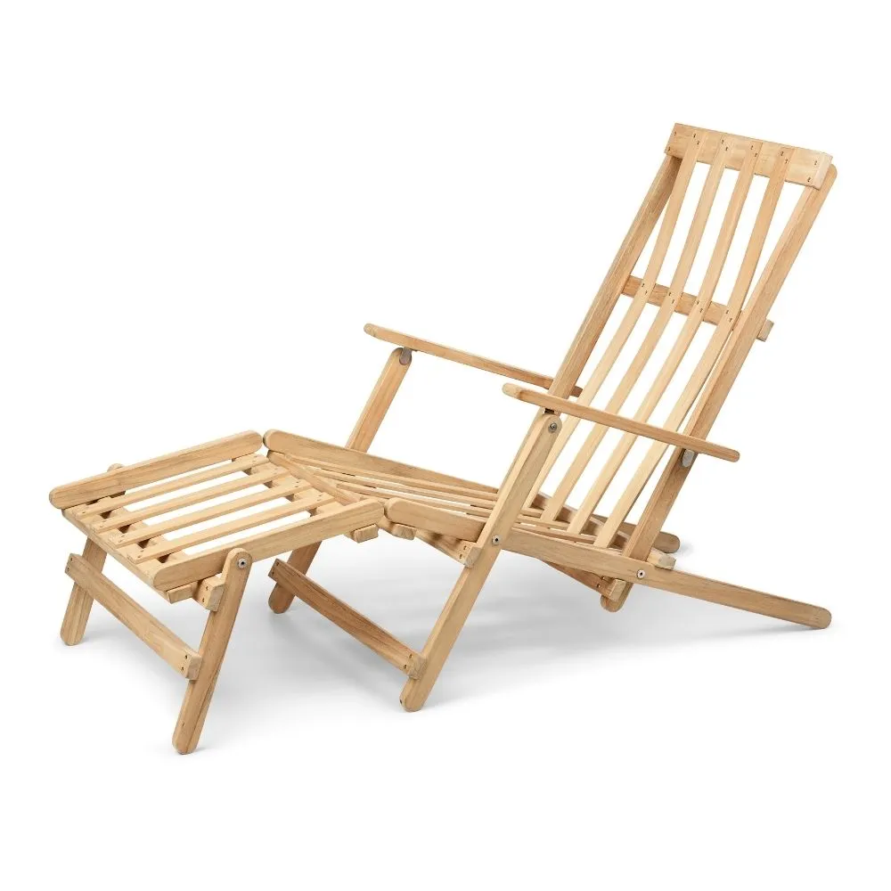 Carl Hansen Borge Mogensen Extended Deck Chair BM5565