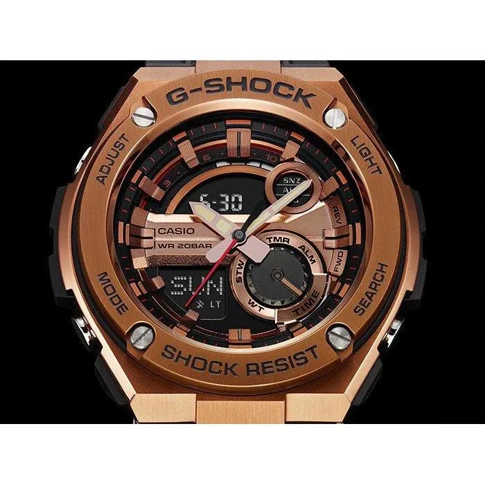 Casio G-SHOCK G-STEEL Duo Chrono Men's Watch - GST210B-4A