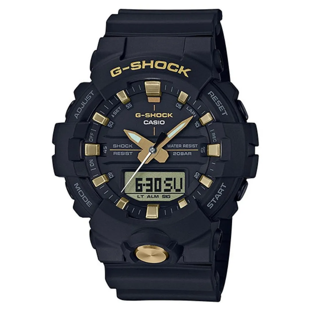 Casio G-SHOCK Super Illuminator Digital-Analogue Men's Watch - GA810B-1A9