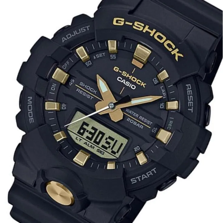 Casio G-SHOCK Super Illuminator Digital-Analogue Men's Watch - GA810B-1A9