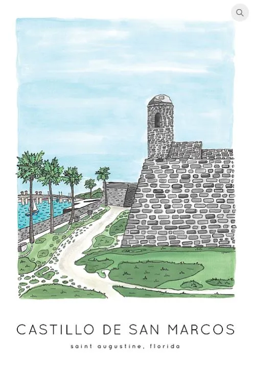 Castillo Print