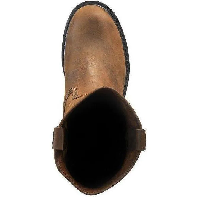 CAT Men's Revolver Steel Toe Pull On Work Boot - Brown - P89516