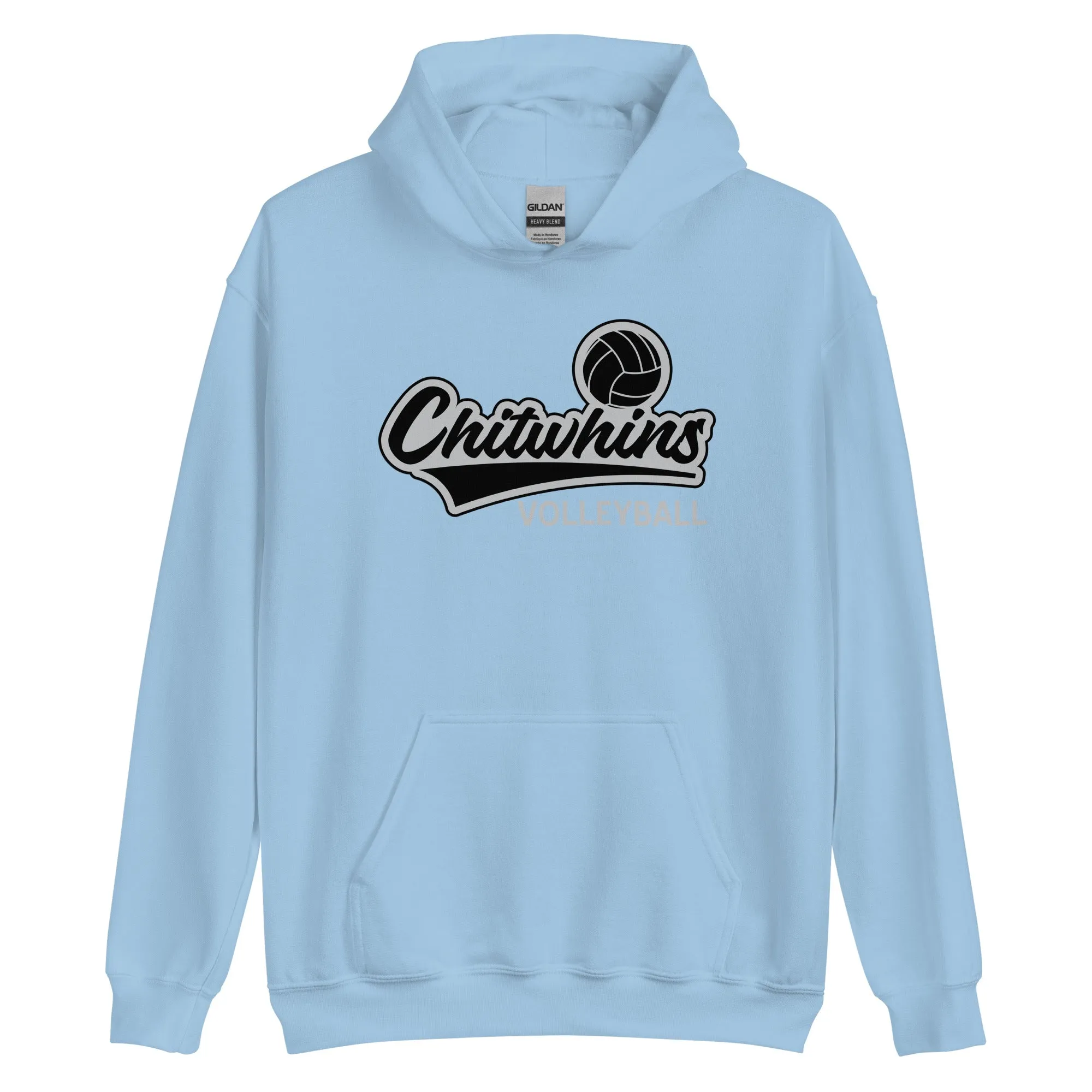 Chitwhins Middle s Volleyball Unisex Hoodie