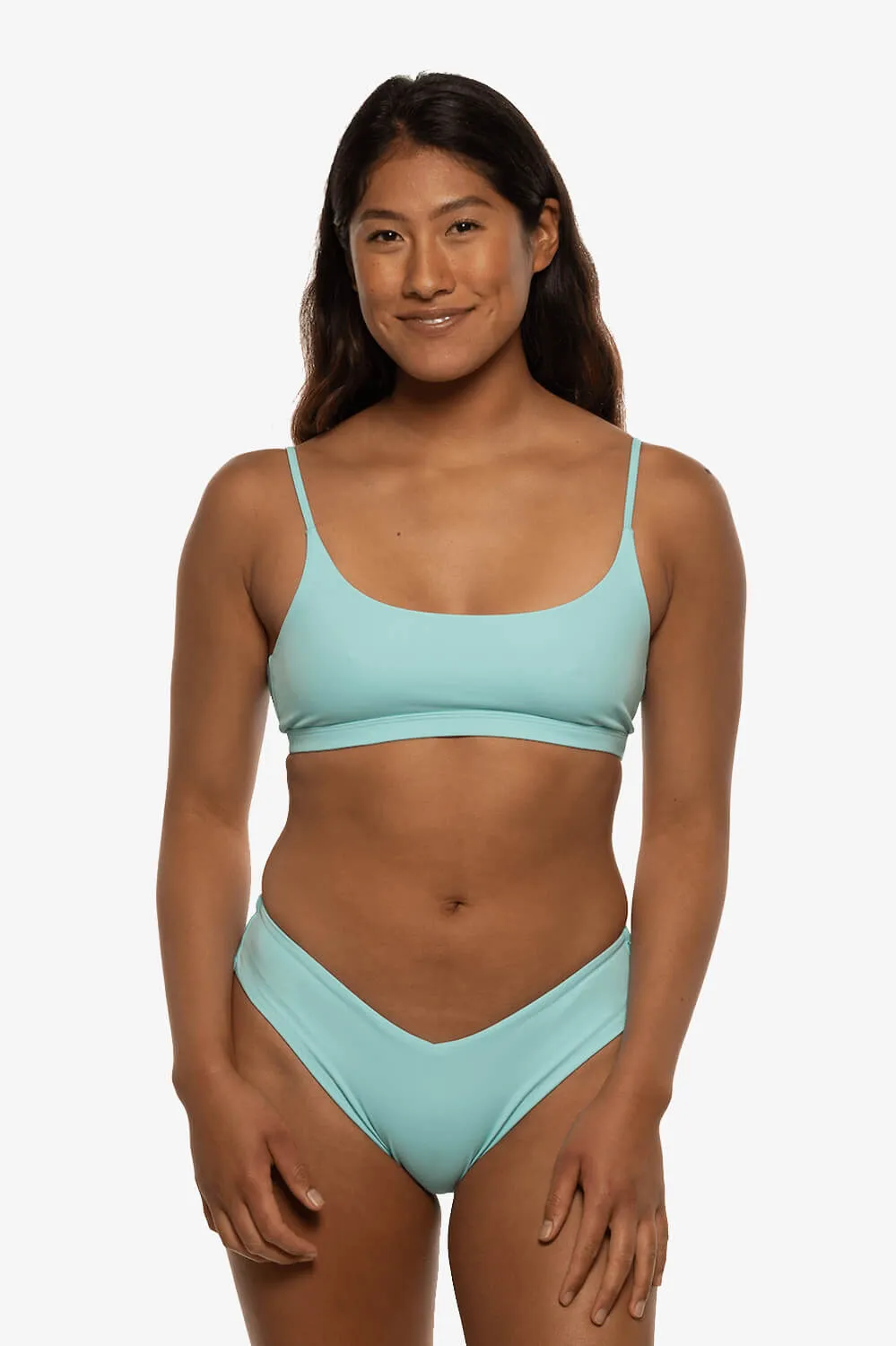 Christina Bikini Bottom - Aqua