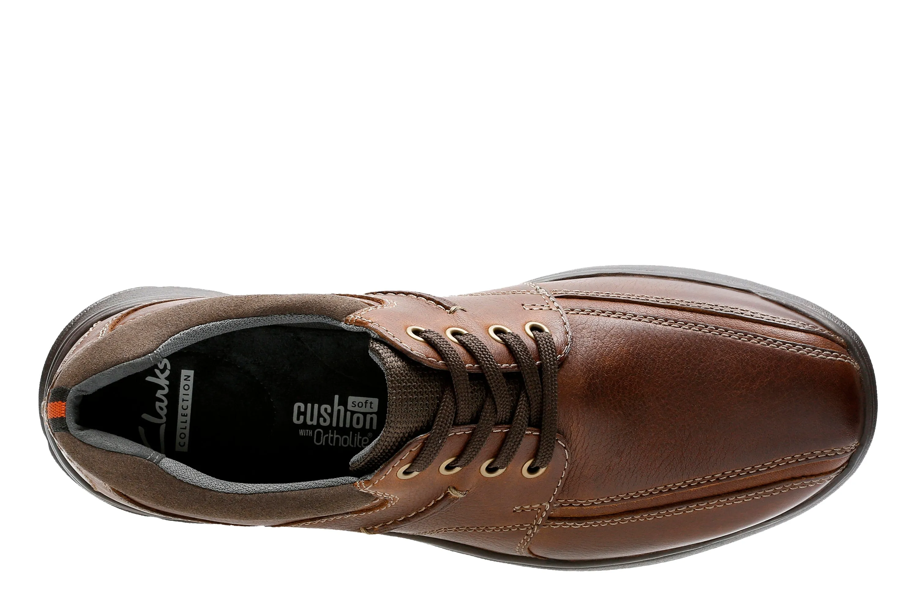 Clarks Cotrell Walk Tobacco - Wide Width