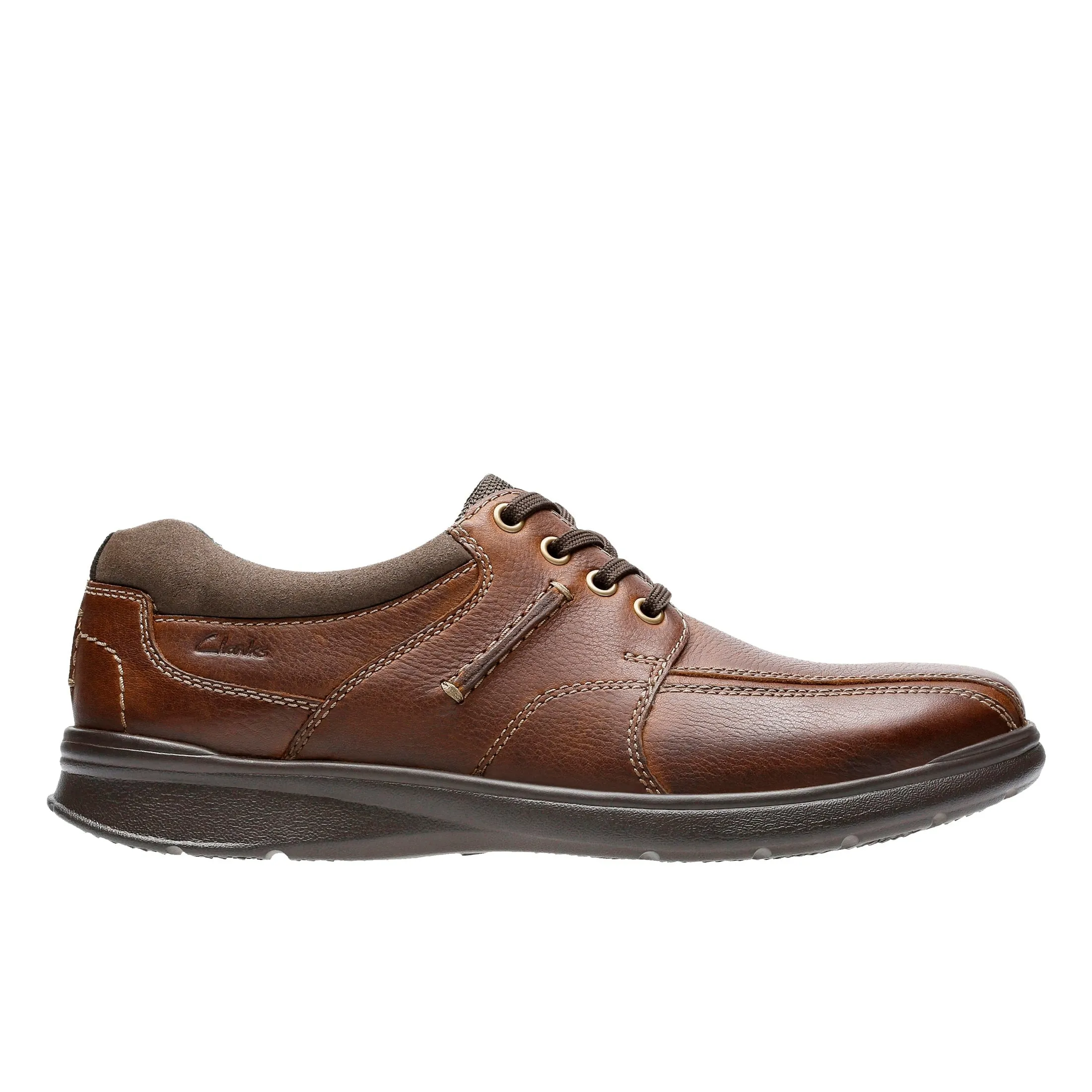 Clarks Cotrell Walk Tobacco - Wide Width