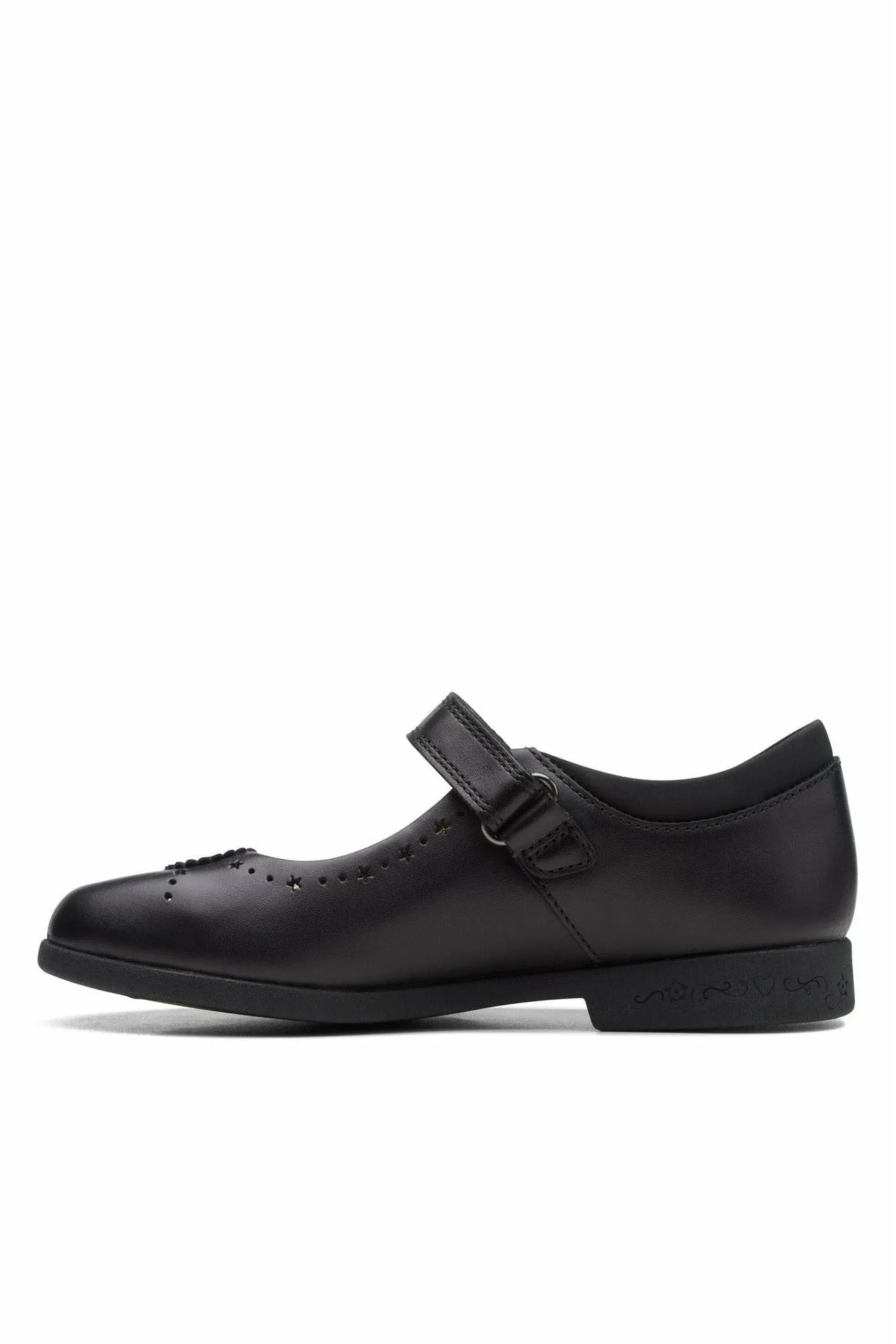 Clarks Magic Step Bar Kid black leather