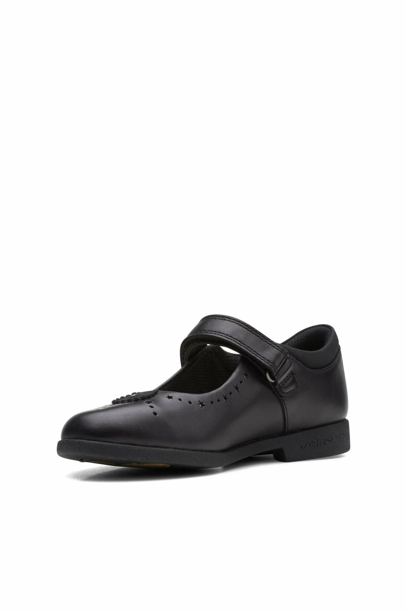 Clarks Magic Step Bar Kid black leather