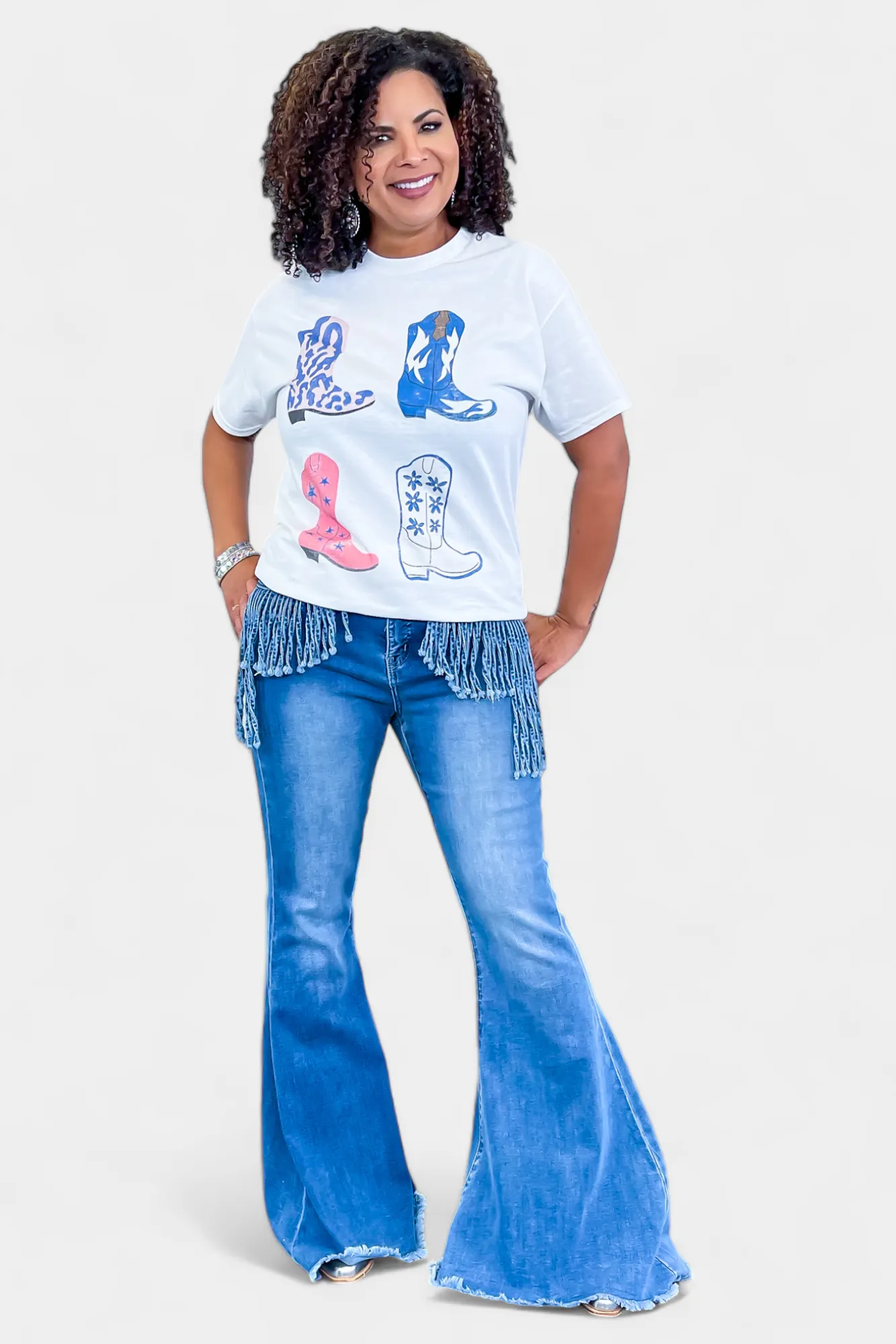 Cowgirl Boots Graphic Tee