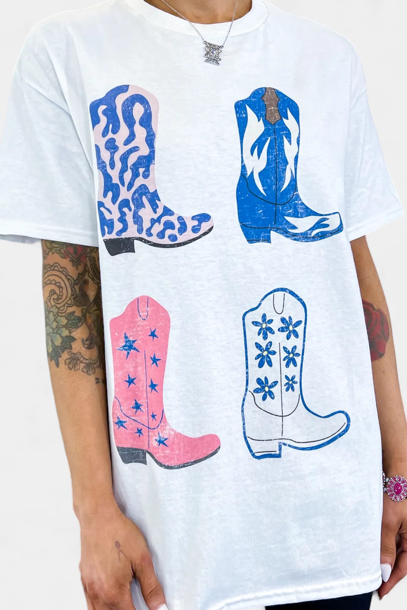 Cowgirl Boots Graphic Tee