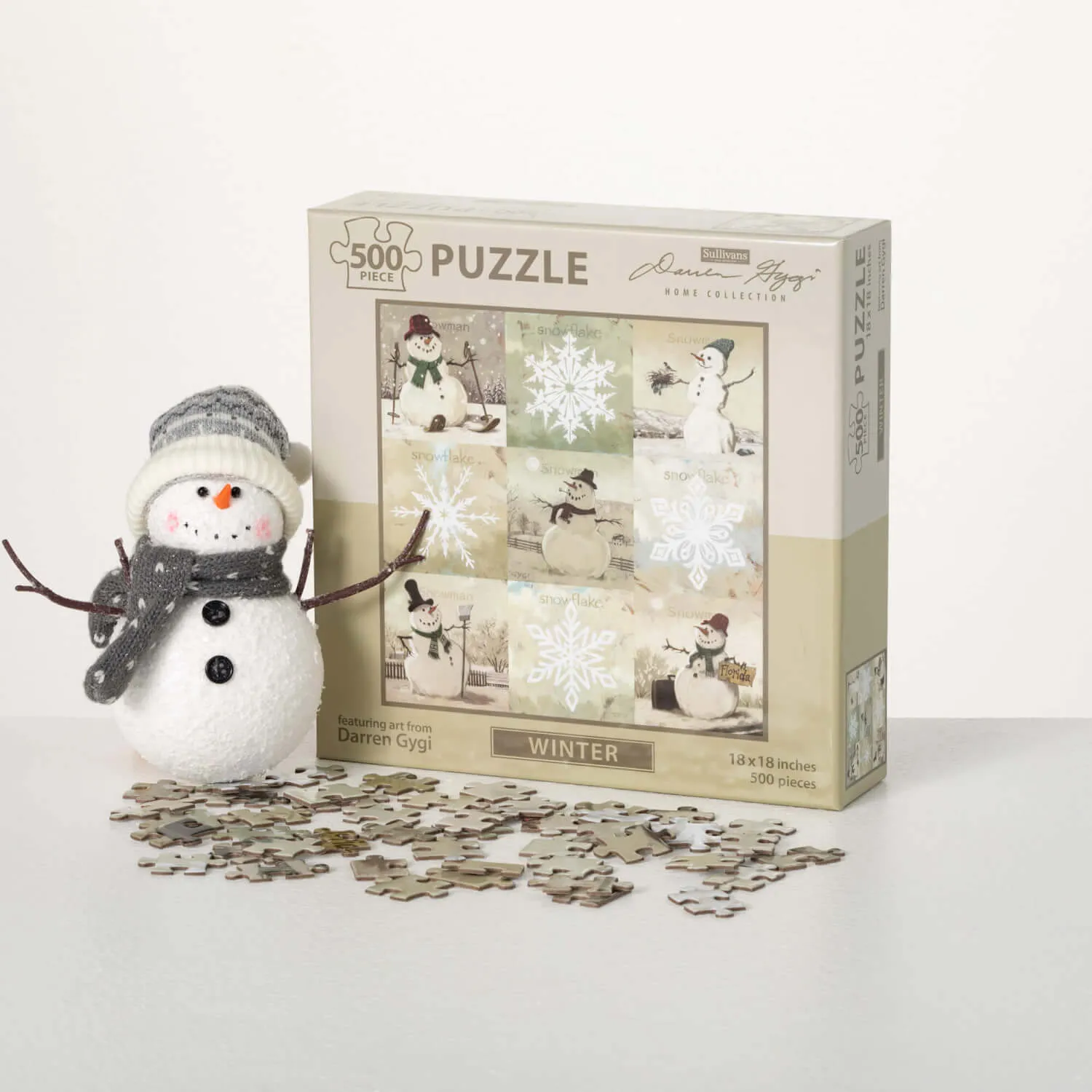 Darren Gygi Snowman Puzzle