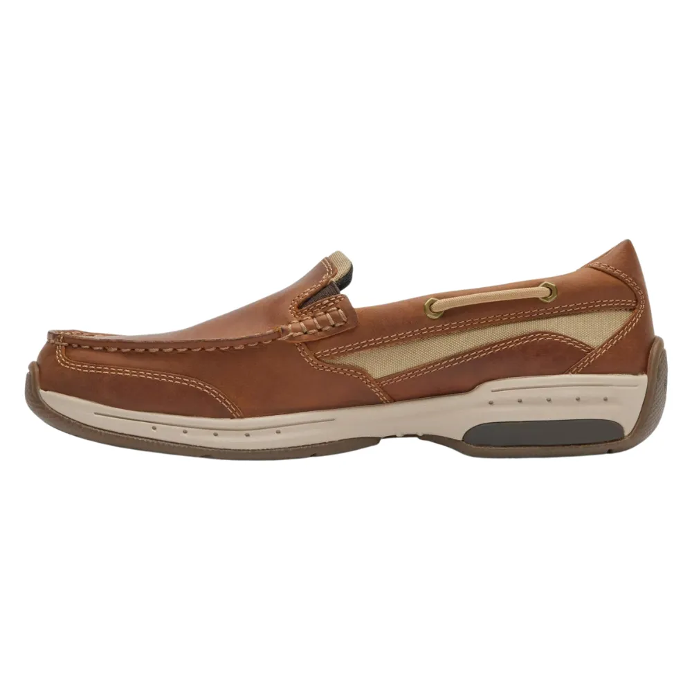 Dunham Captain Venetian Tan Leather Boat Shoe (Men's)