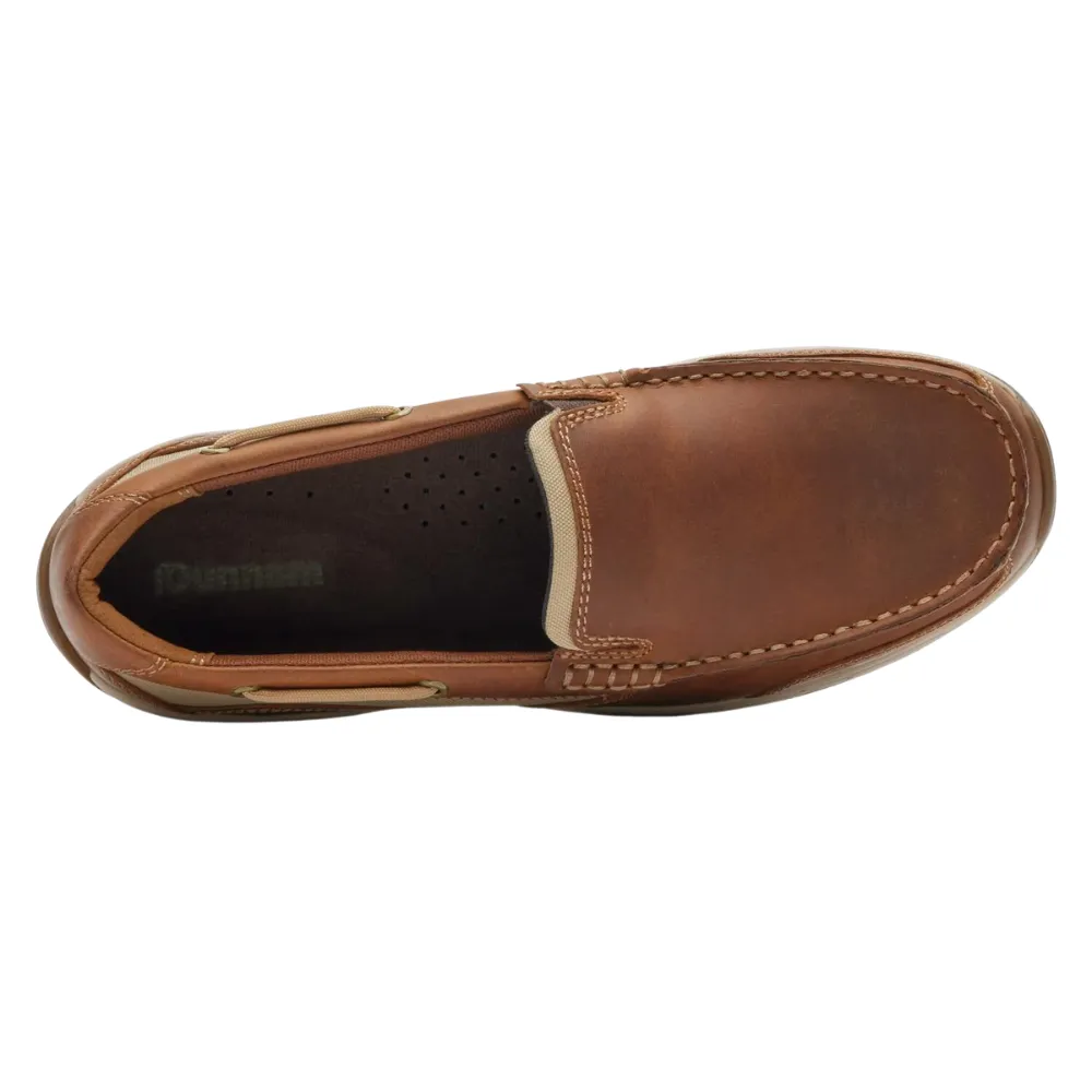 Dunham Captain Venetian Tan Leather Boat Shoe (Men's)