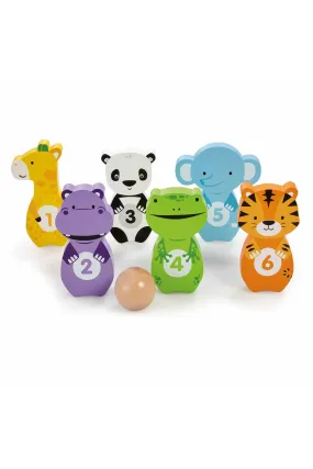 Early Learning Centre Wooden Skittles Set