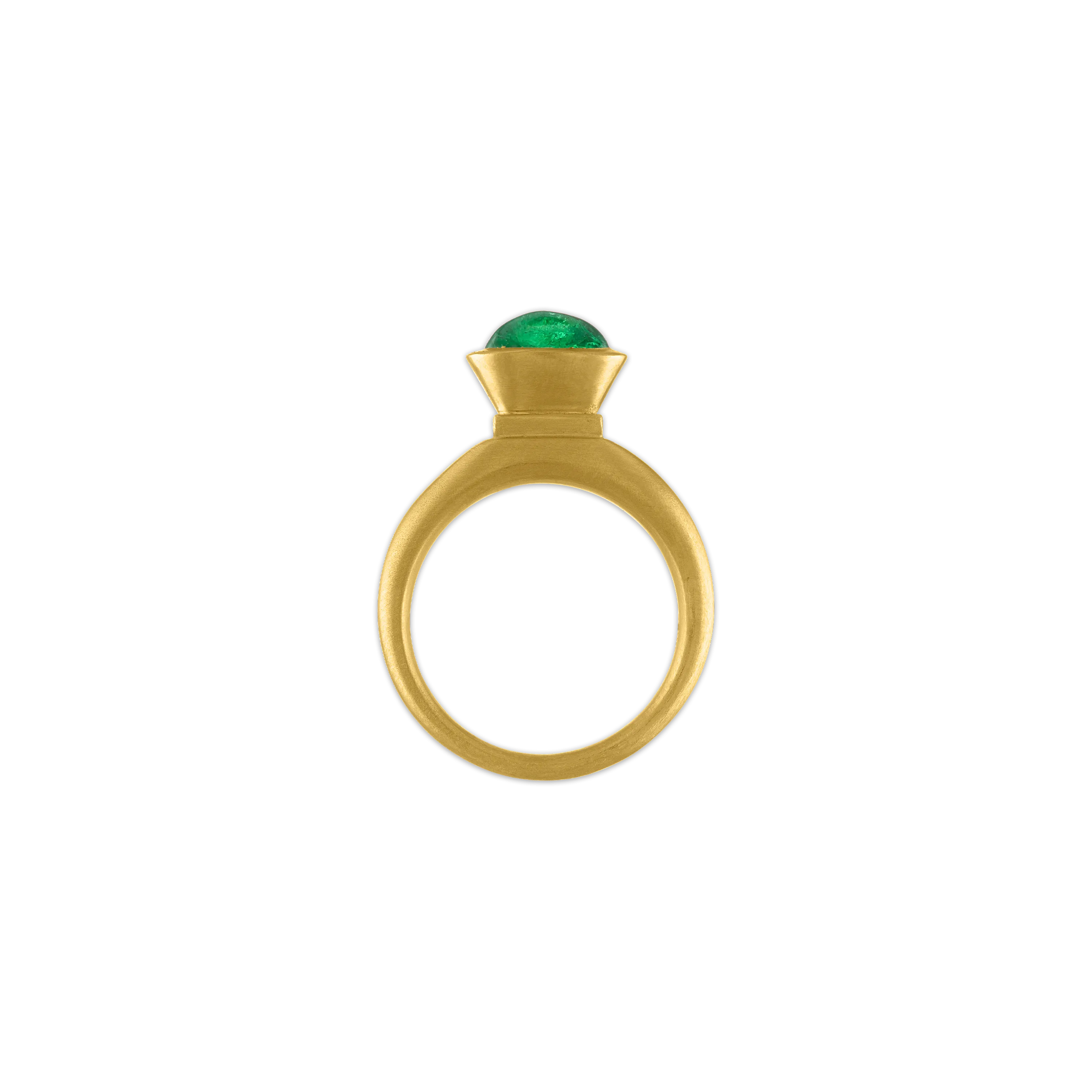 Emerald Baby Turris Ring