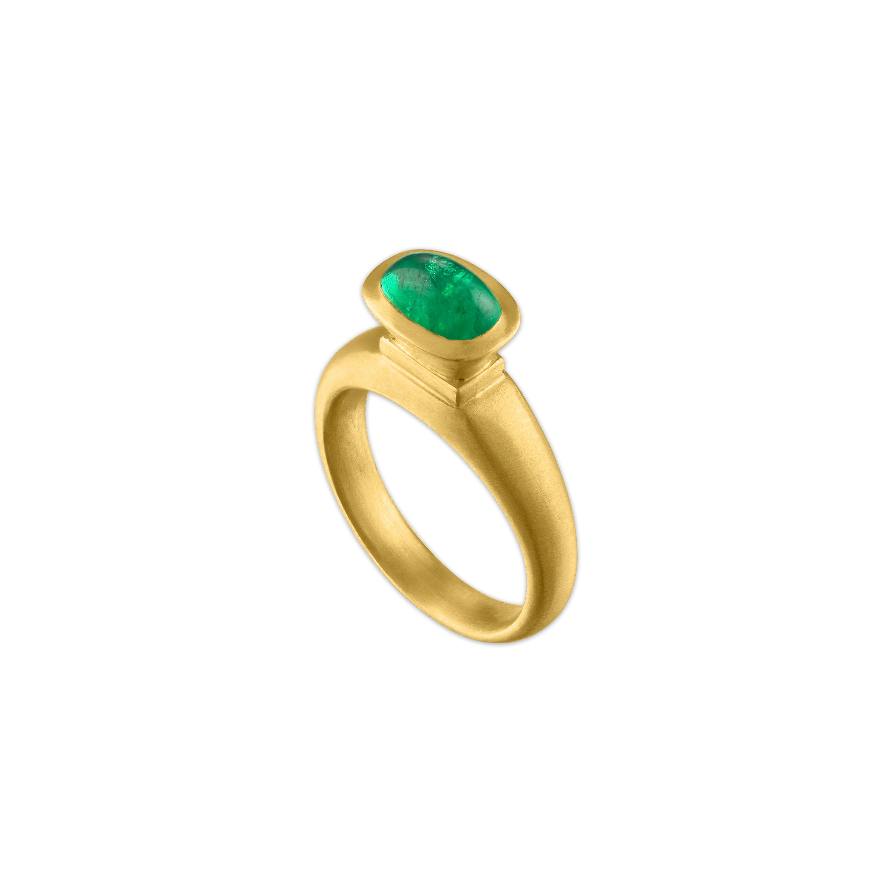 Emerald Baby Turris Ring