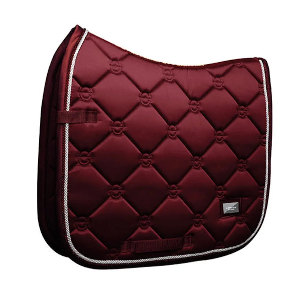 Equestrian Stockholm Dressage Saddle Pad Bordeaux COB