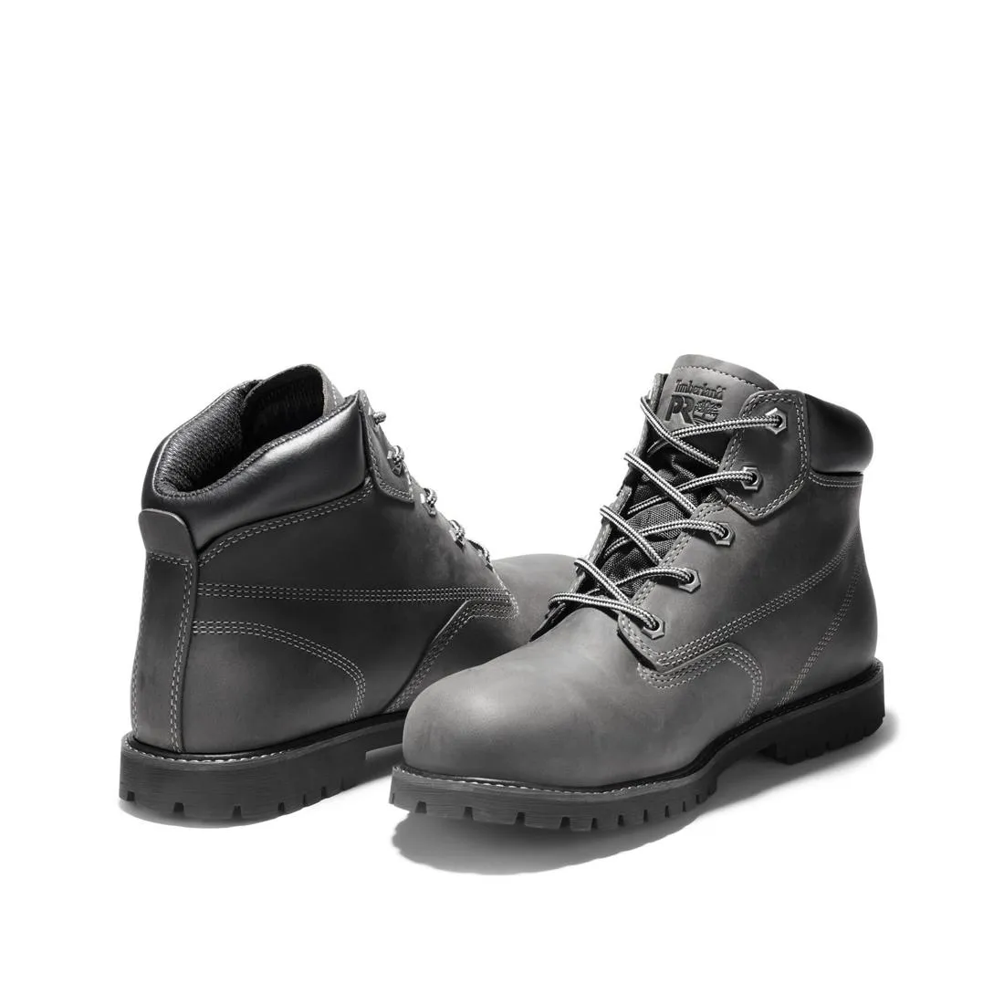 Gritstone 6 Inch Steel-Toe Work Boot Black