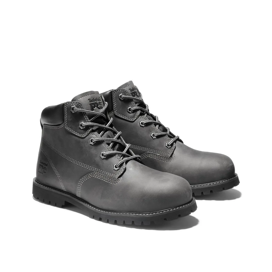 Gritstone 6 Inch Steel-Toe Work Boot Black